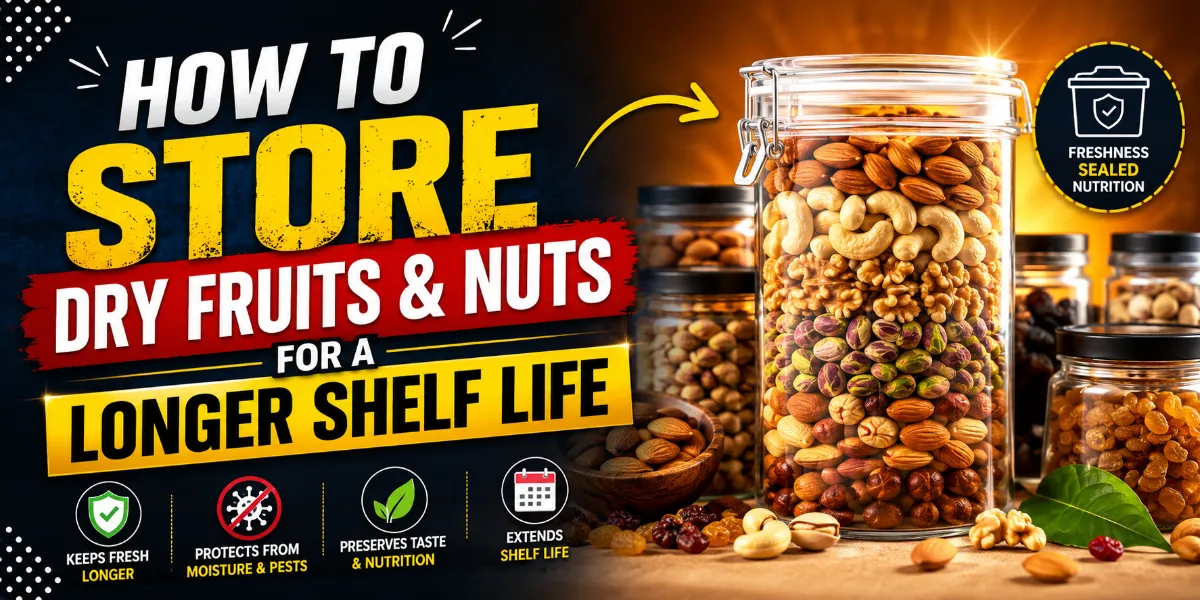 How to Store Dry Fruits and Nuts for a Longer...