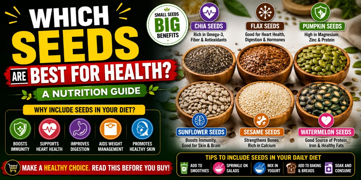 Which Seeds are Best for Health? A Nutrition ...