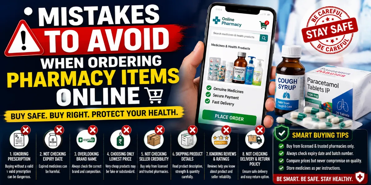 Mistakes to Avoid When Ordering Pharmacy Item...