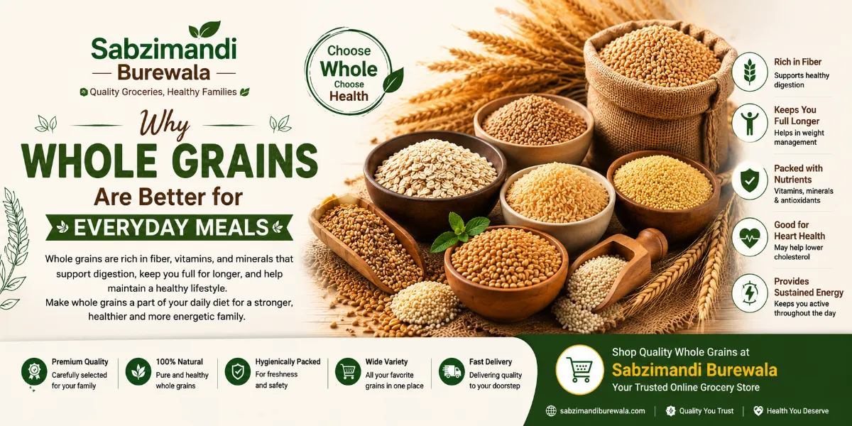 Why Whole Grains Are Better for Everyday Meal...