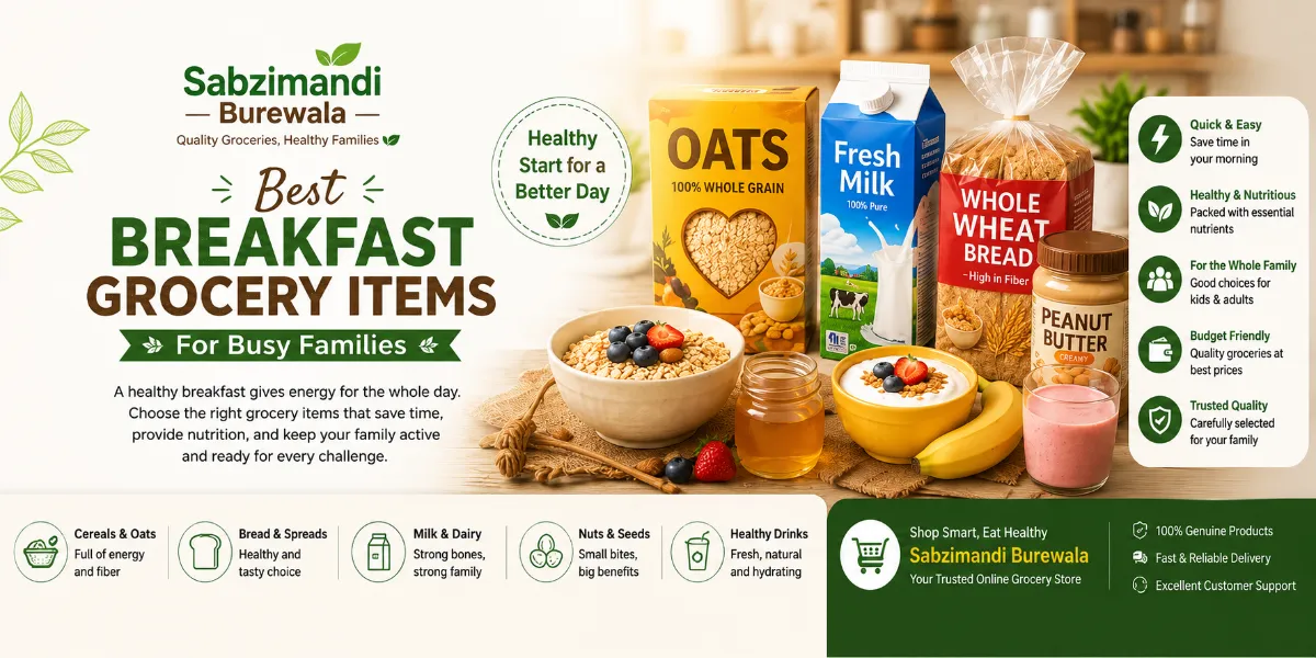 Best Breakfast Grocery Items for Busy Families
