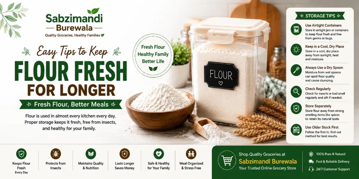 Easy Tips to Keep Flour Fresh for Longer