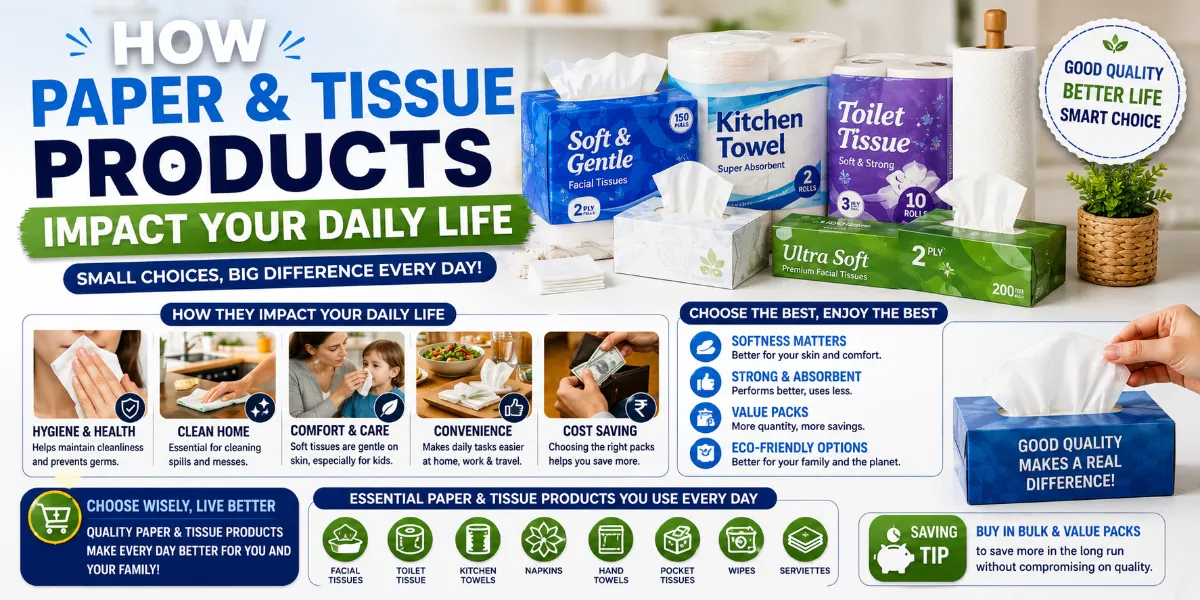 How Paper & Tissue Products Impact Your D...