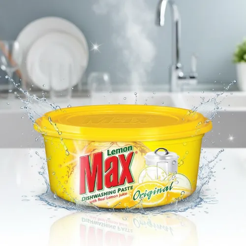 Lemon Max Dishwashing paste Yellow 200gm - Product Image