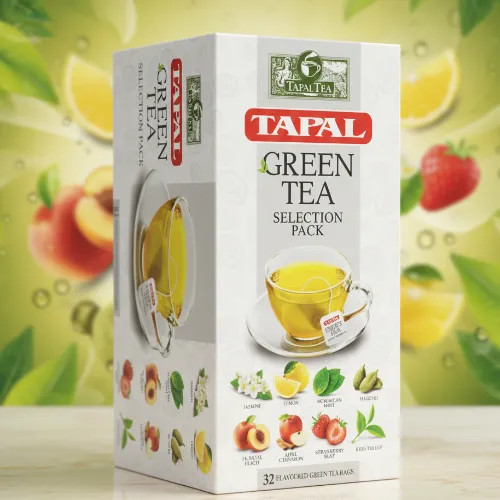 Tapal Green Tea Selection Pack (32 Tea Bags) - Product Image